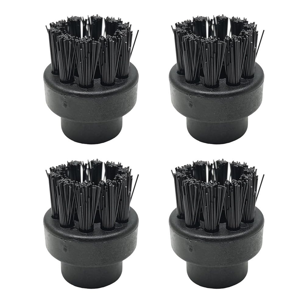  4 runde Drahtbürsten für Dupray Dampfreiniger, ideal für Allergiker, verschwindet Staub und Schmutz in Küche und Bad
| 