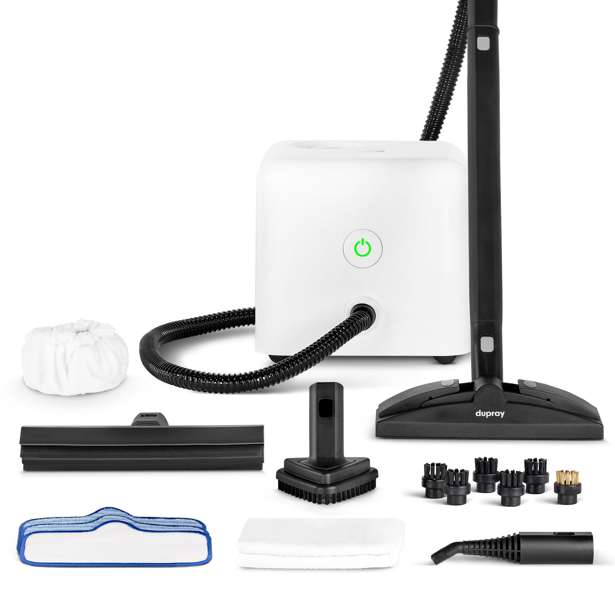 Dupray Neat Dampfreiniger – leistungsstarke Reinigung für Haus und Auto (Dampfreinigung + Haushaltsreinigung + Autoentst