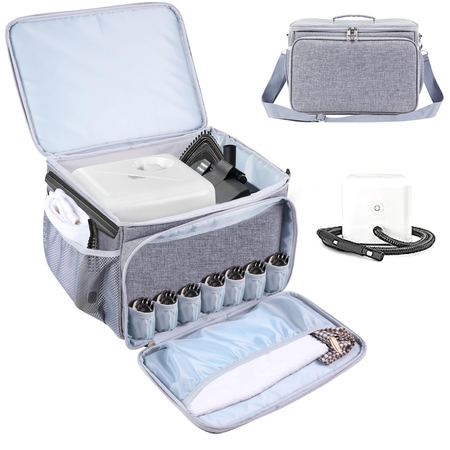 Dupray Neat Steamer Tragetasche | Dampfreiniger Schutzhülle | Verstellbare Fächer